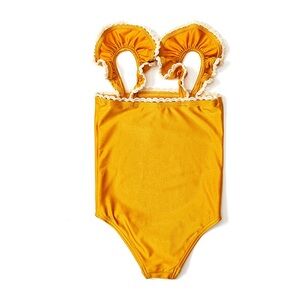 NWT Zimmermann “Pattie Crochet Frill 1 Piece Swimsuit”